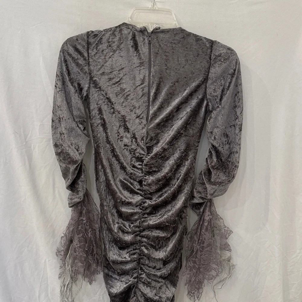 CHASING FIREFLIES Zombie Dress lace and velvet no wings sz 10